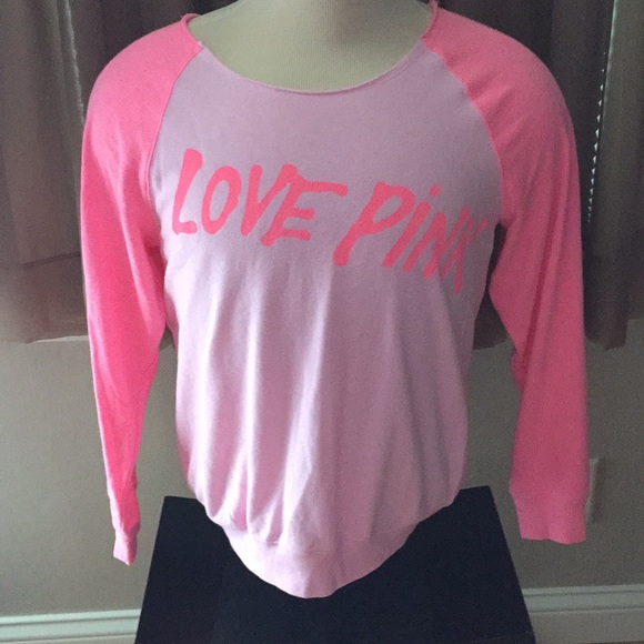 PINK Victoria's Secret Tops - Pink juniors Long Sleeve Shirt
